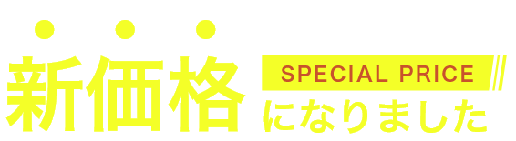 新価格になりました